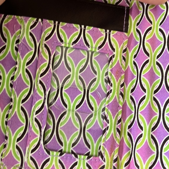 Vera Bradley purple punch floral quilted cotton NWOT wallet few loose th… - Picture 7 of 12